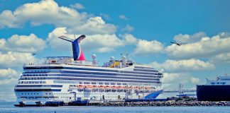 Carnival Radiance in Long Beach CA