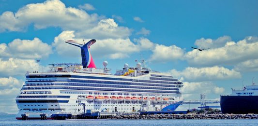 Carnival Radiance in Long Beach CA