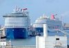 Carnival cruise ships in Galveston, Texas