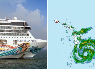 NCL Offers Cruise Passengers Extra Days at Sea as Hawaii Braces for Hurricane-Force Winds Norwegian Spirit and Storm Lala