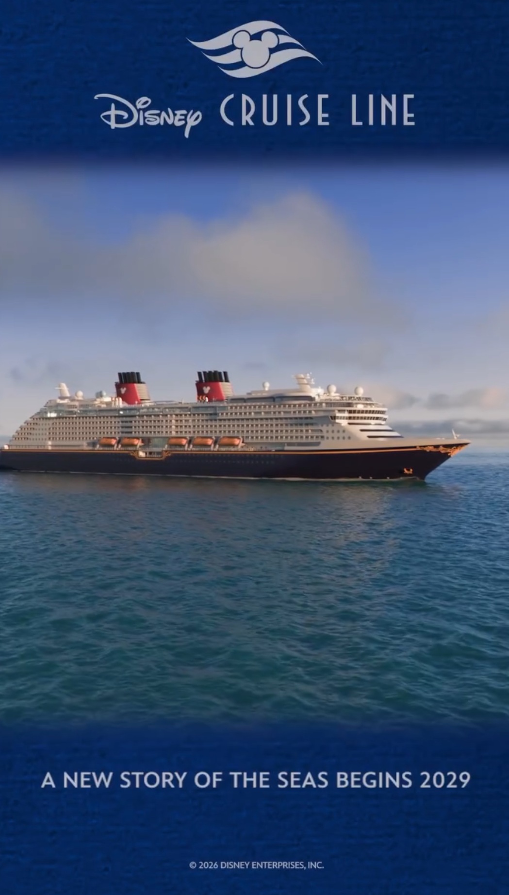 Rendering of new Disney ship