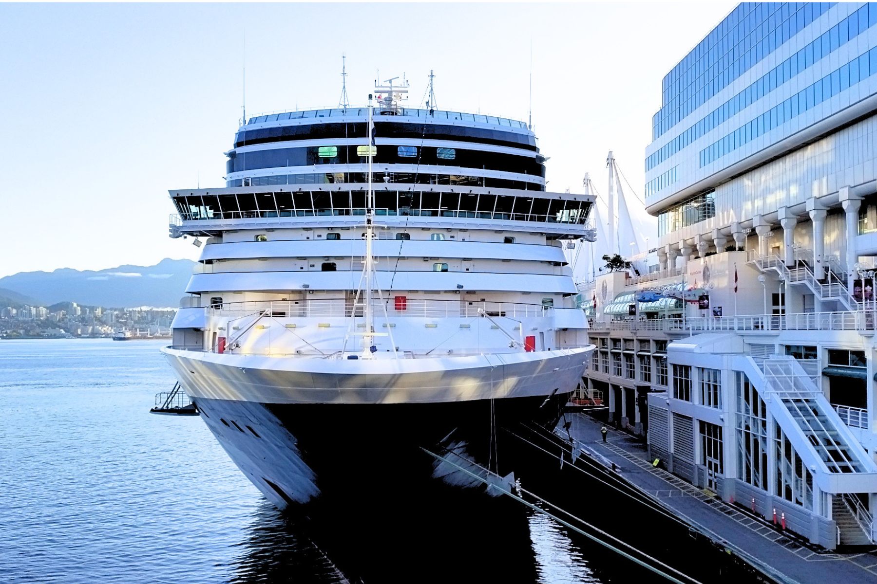 Eurodam cruise ship in Vancouver