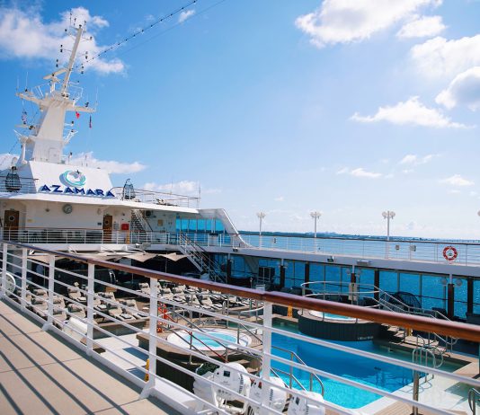 Azamara pool deck