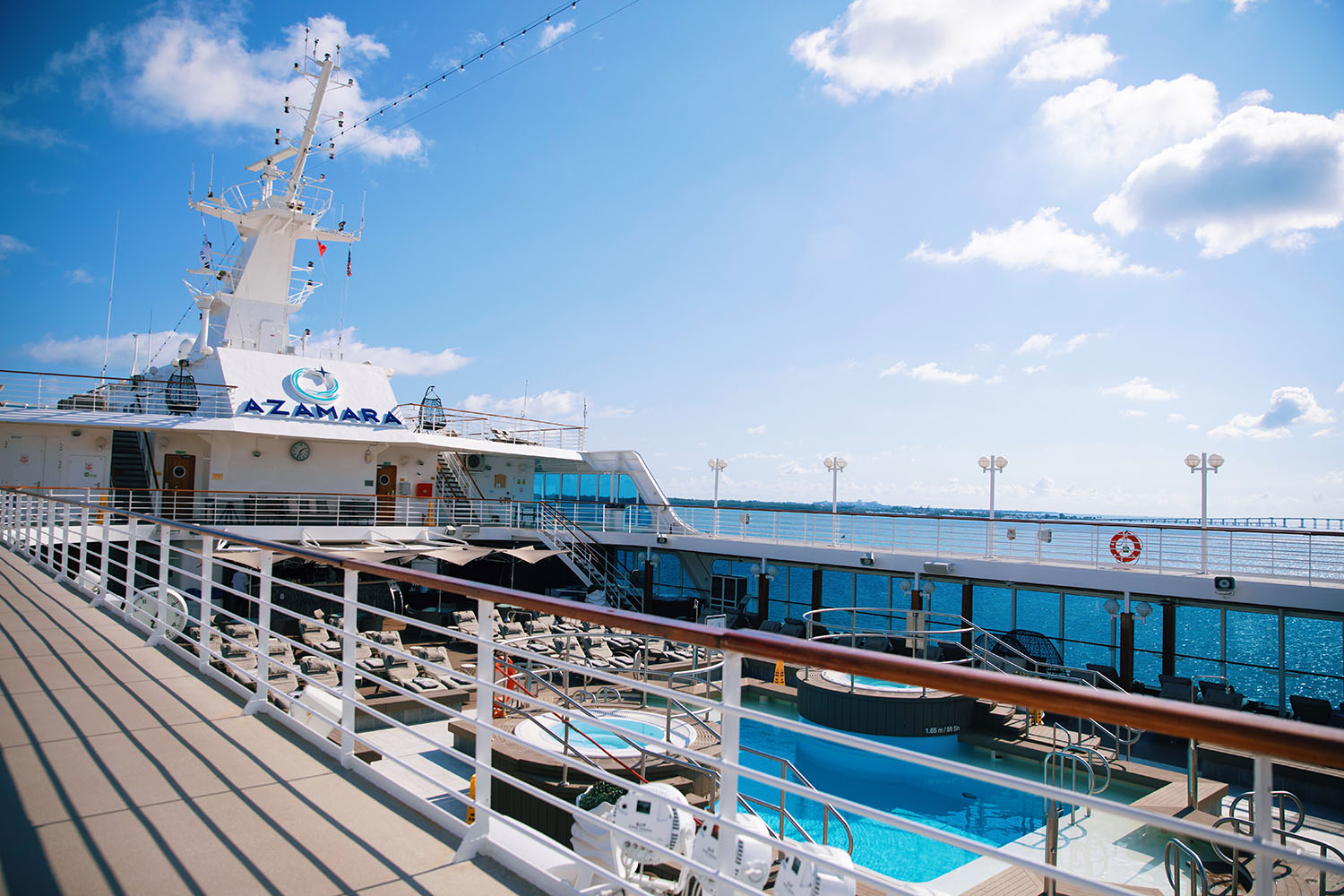 Azamara pool deck