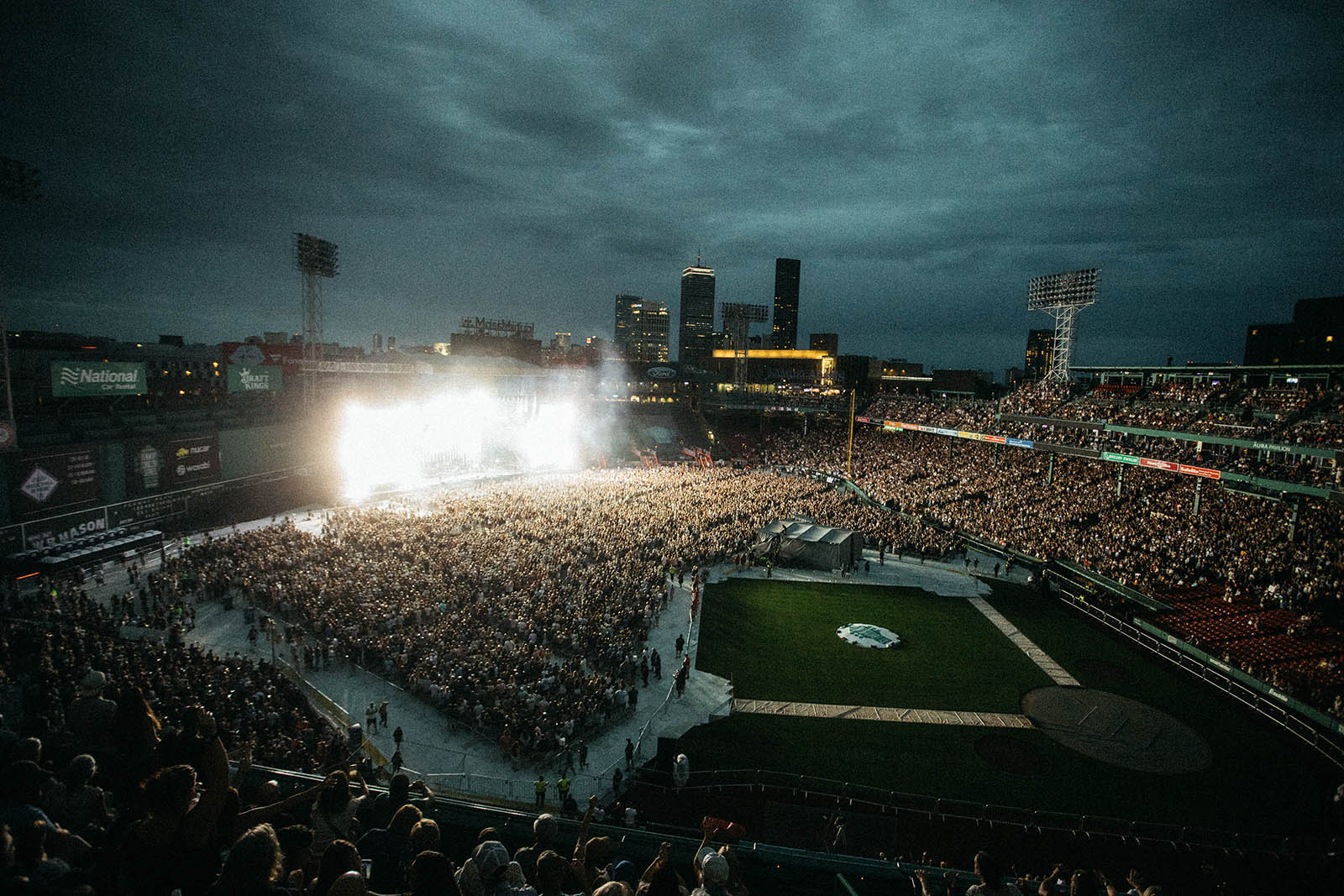 Zac Brown at Fenway Park