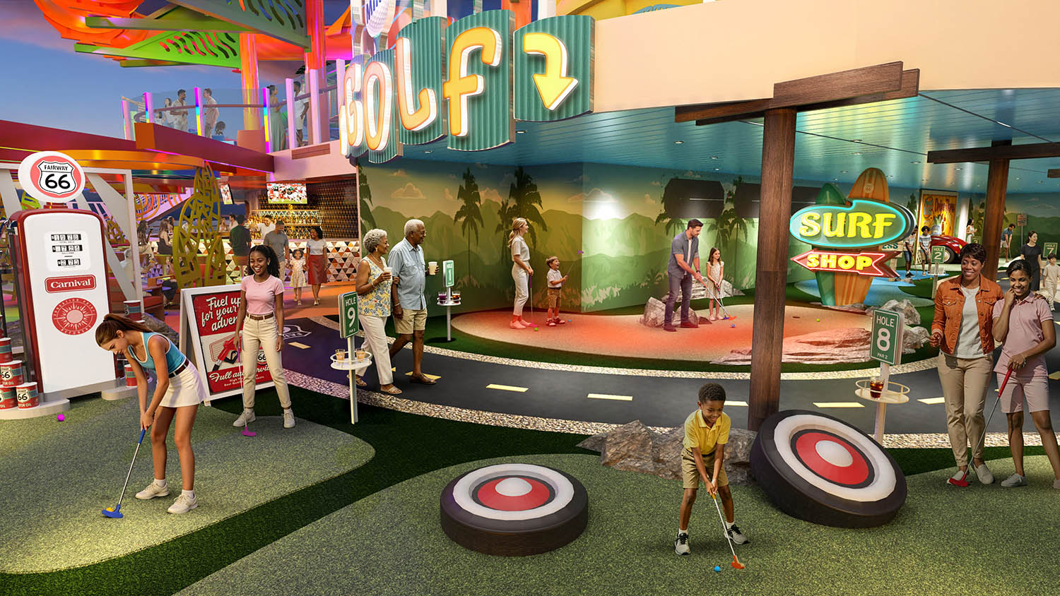 mini golf Carnival