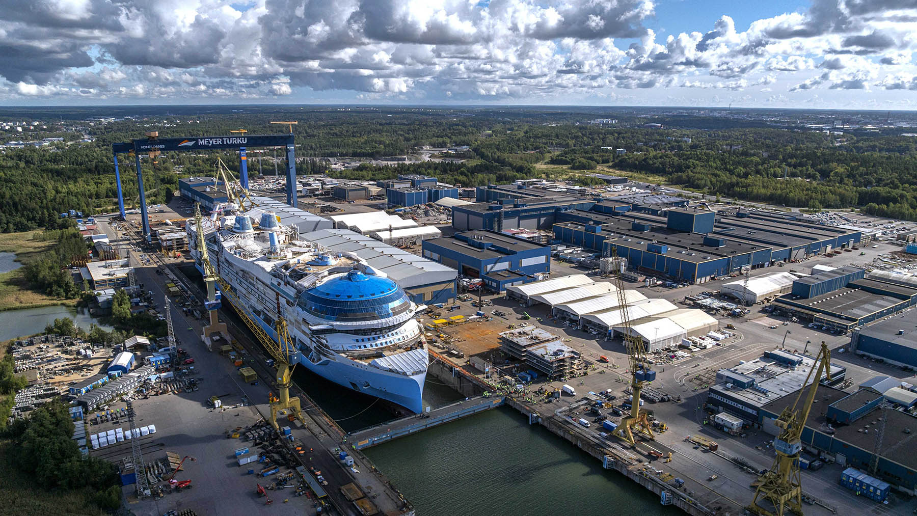 Hero of the Seas floatout
