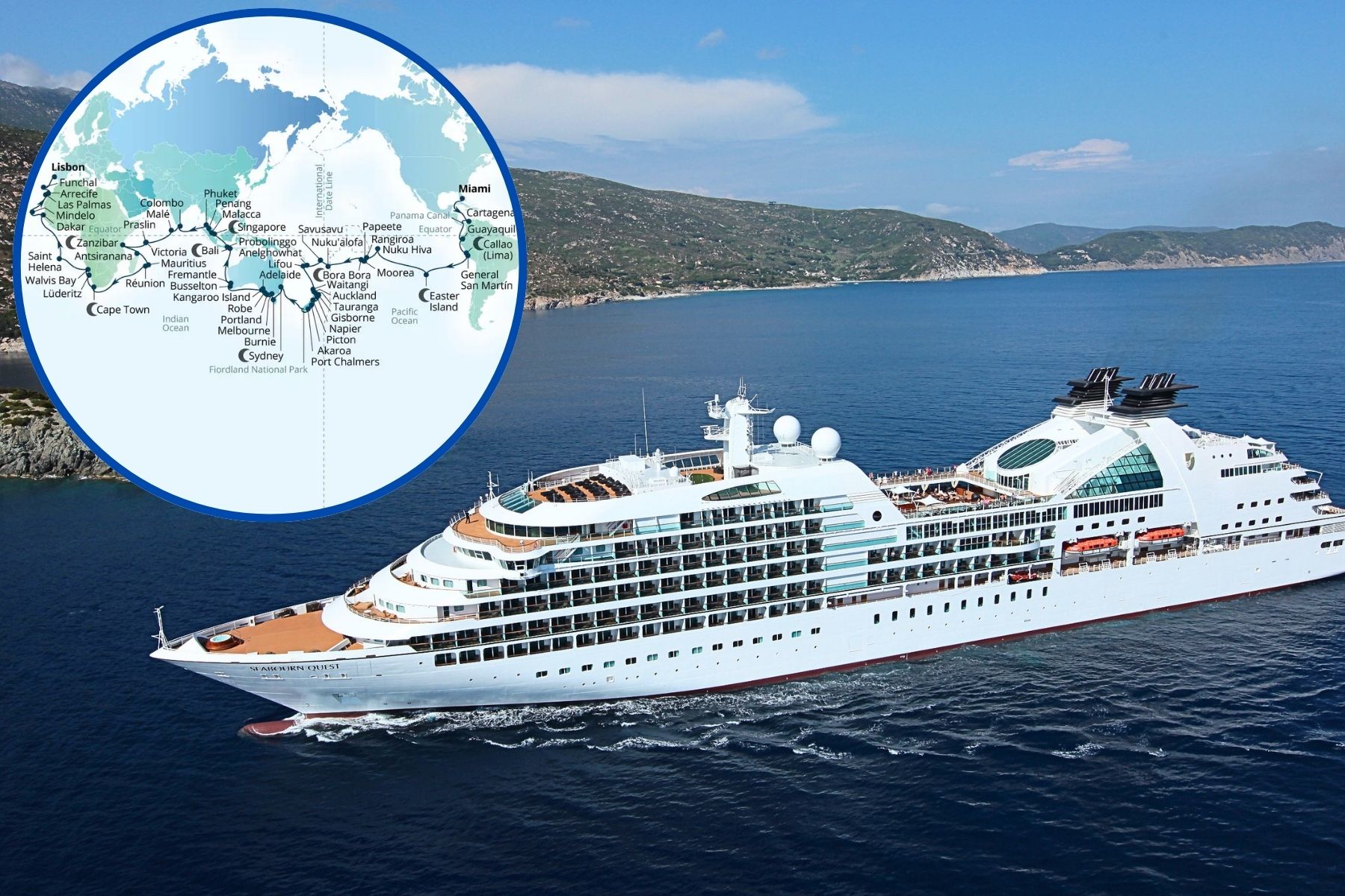 Seabourn 138-Day World Cruise 2029