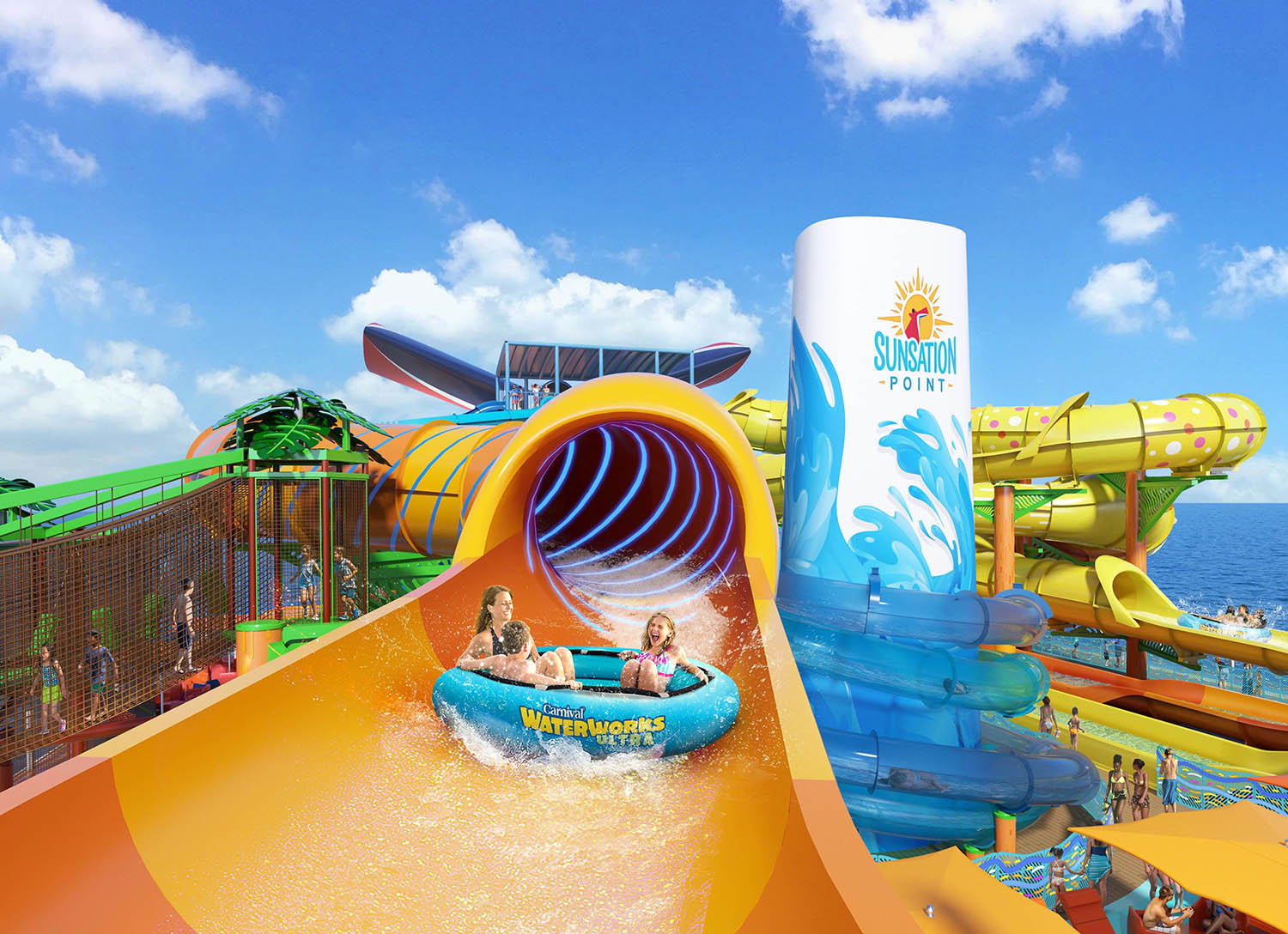 waterpark Carnival tropicale