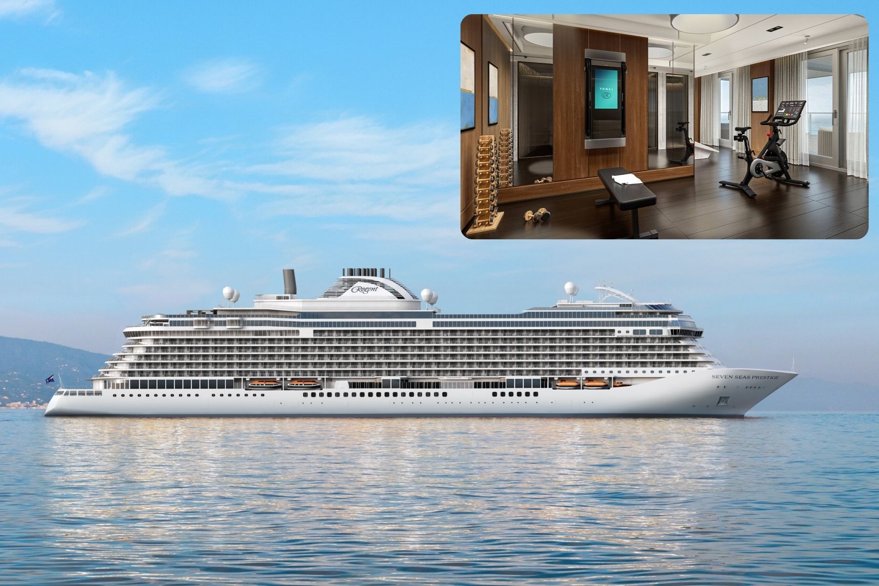 Seven Seas Prestige and on-suite gym