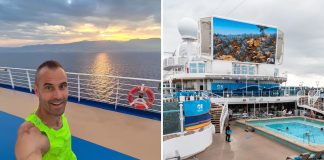 Cruise passenger runs marathon every day on week-long cruise