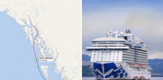 Royal Princess cancels two ports of call in Alaska