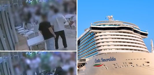 Fight on Costa Smeralda