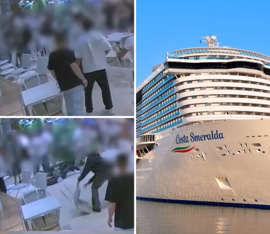 Fight on Costa Smeralda
