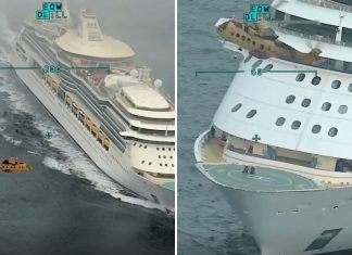 Rescue from Serenade of the Seas