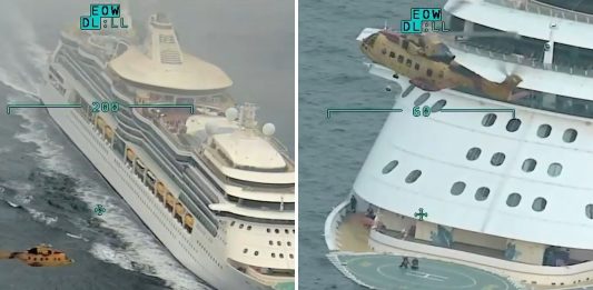 Rescue from Serenade of the Seas