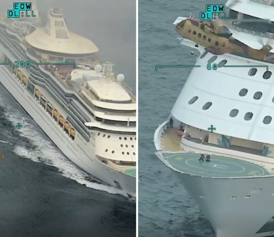 Rescue from Serenade of the Seas