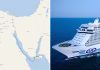 Aroya Cruises ship in Red Sea