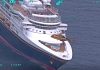 Video image of dramatic rescue on Disney Wonder