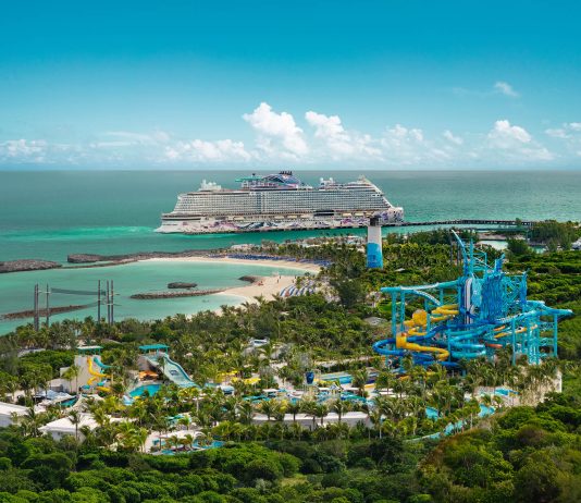 Norwegian Now Expects Record 1.4 Million Guests at Great Stirrup Cay Next Year Great Tides Waterpark