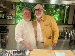 Andrew Zimmern Said This Cruise Line Has the Best Food Chefs Mikuni and Zimmern