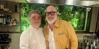 Andrew Zimmern Said This Cruise Line Has the Best Food Chefs Mikuni and Zimmern