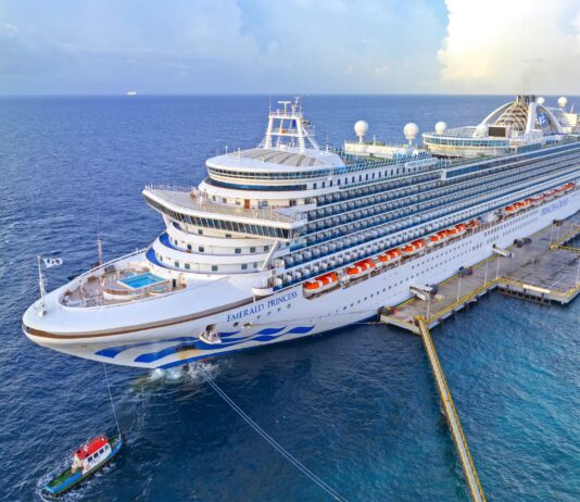 Two Cruise Ships Fail Health Inspections on Back to Back Days Emerald Princess docked in Willemstad, Curacao