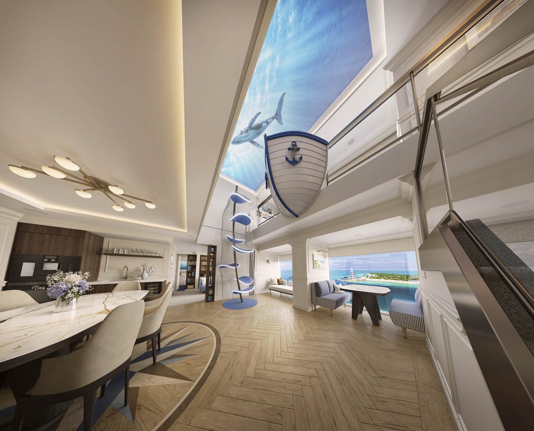 New Cruise Ship Cabin Will Have a Private Movie Theater