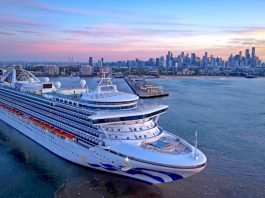 For the First Time in Years, a Princess Cruise Ship Will Call Melbourne, Australia Home Grand Princess cruise ship in Melbourne, Australia