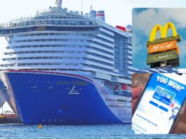 Mcdonald's giving away Carnival Cruises