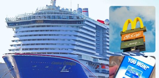Mcdonald's giving away Carnival Cruises
