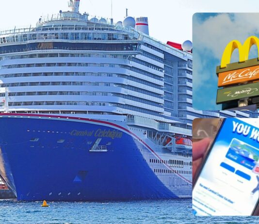 Mcdonald's giving away Carnival Cruises