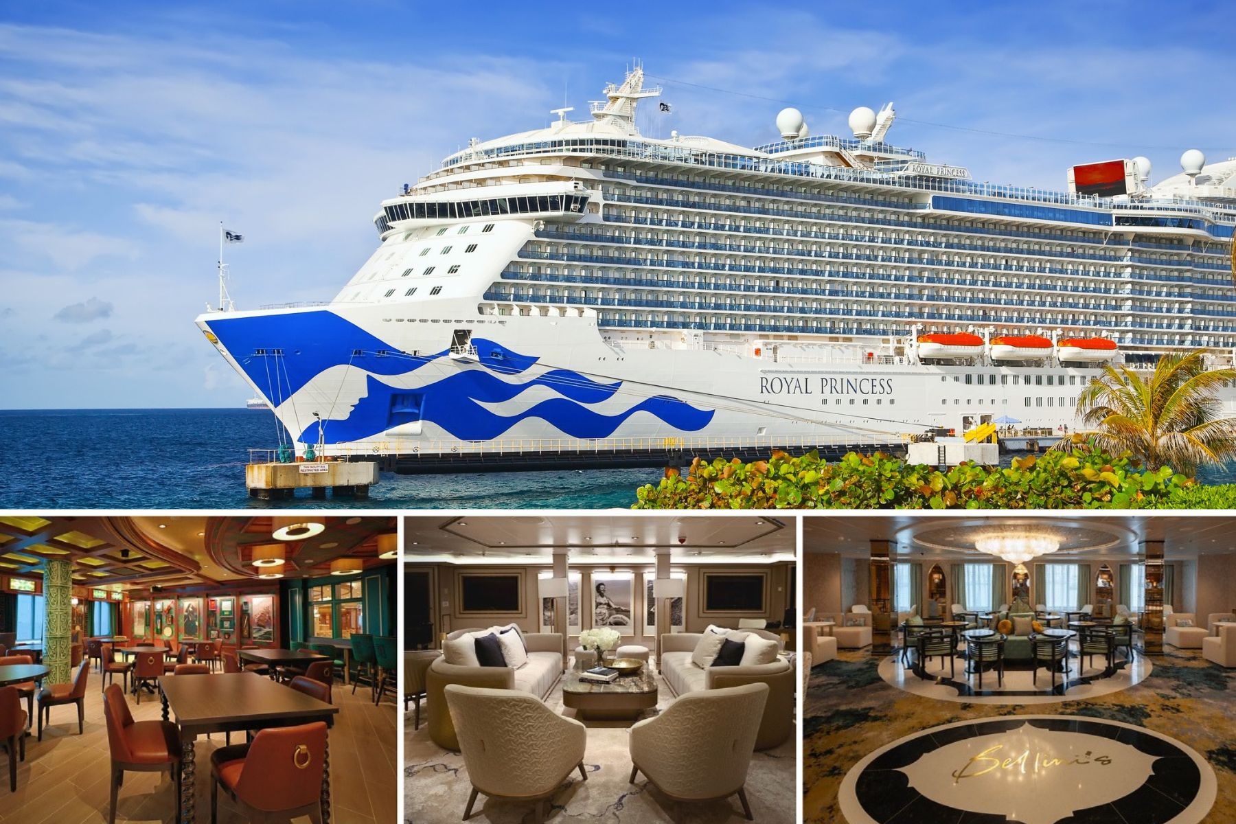 Royal Princess out of dry dock with new updates