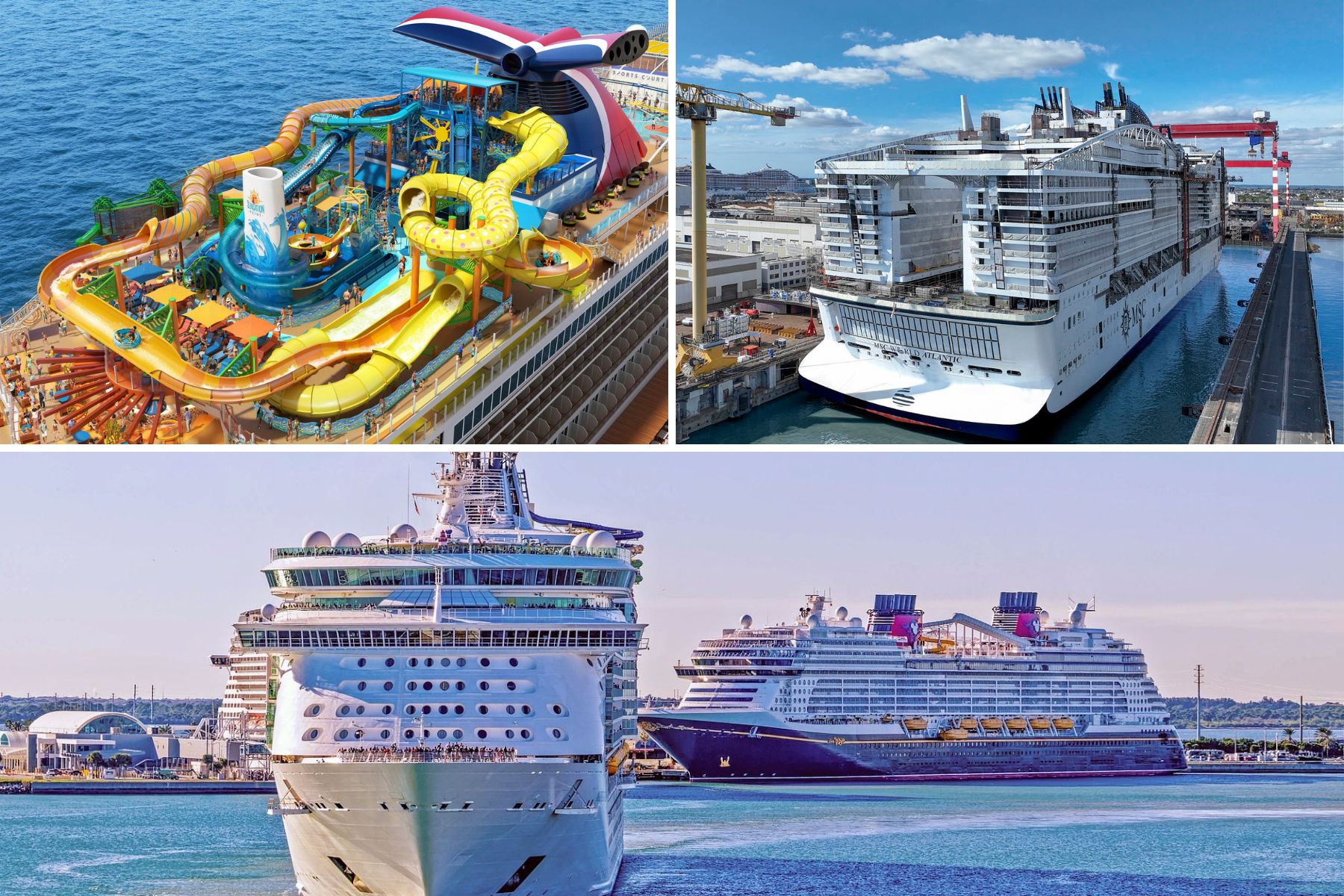 Carnival Festivale and MSC World Atlantic will join over 20 other ships sailing out of Port Canaveral in 2027.