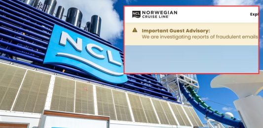 Norwegian Cruise Line Issues Warning: Fake Emails Using Real Passenger Data Norwegian Cruise Line responds to reports of a convincing email phishing scam