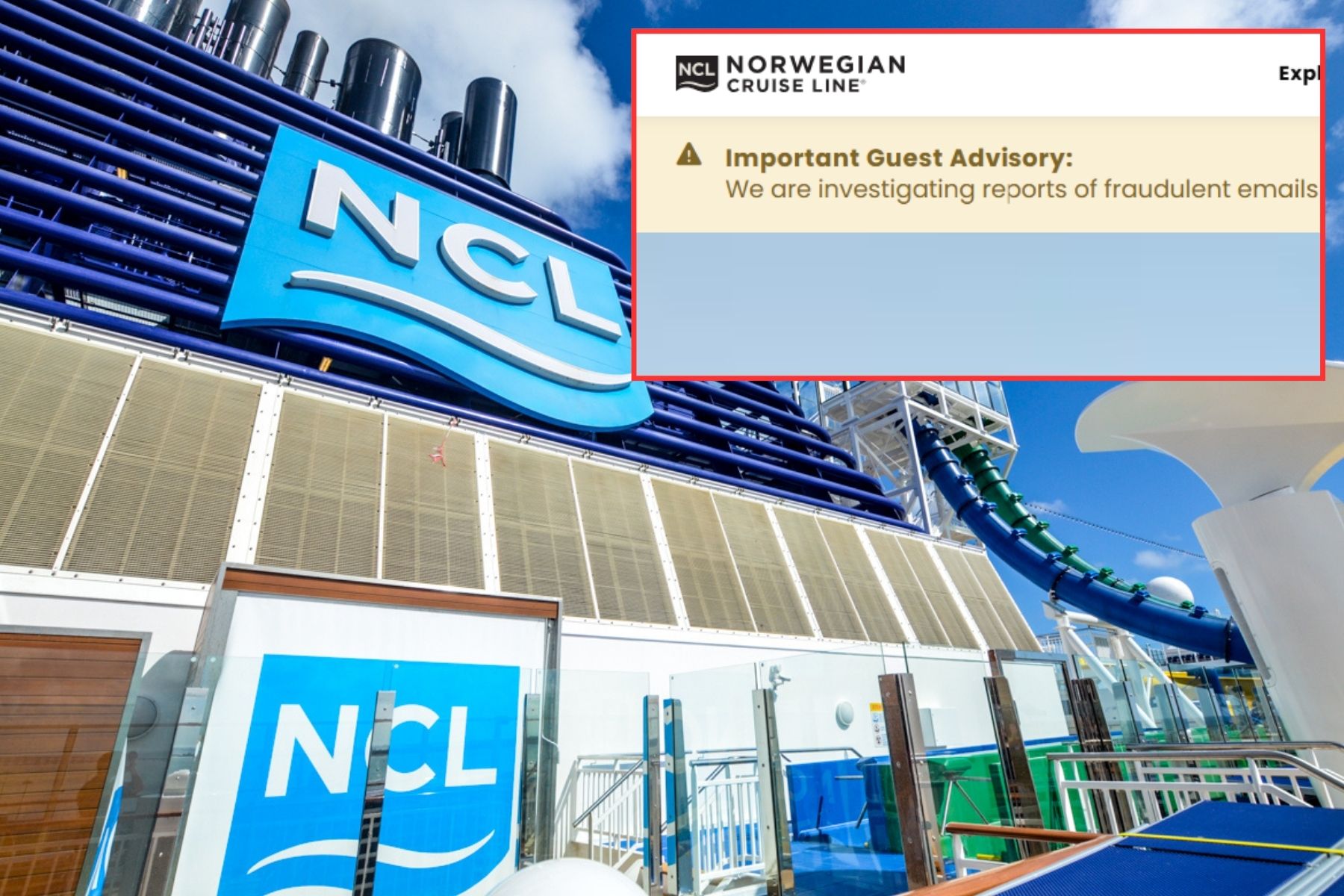 Norwegian Cruise Line responds to reports of a convincing email phishing scam